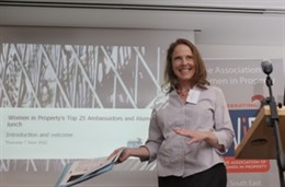 Co Founder Michelle Foster speaking